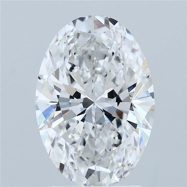2.58ct Oval D VVS2 Lab Created Diamond