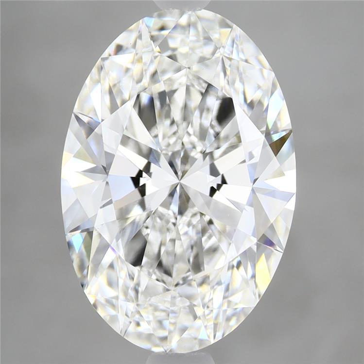 4.82ct Oval E VVS2 Lab Created Diamond