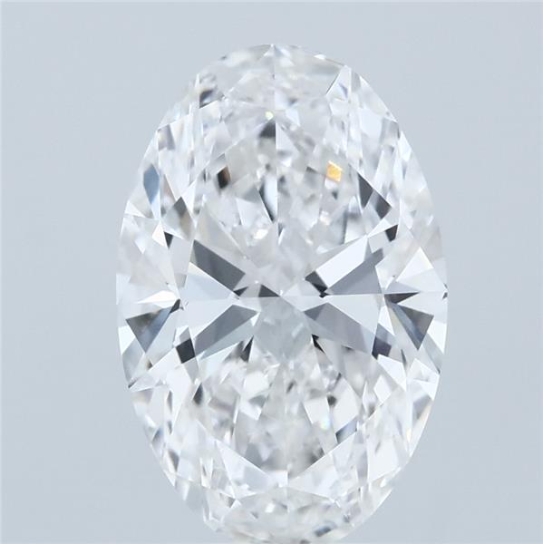 2.5ct Oval E VVS1 Lab Created Diamond