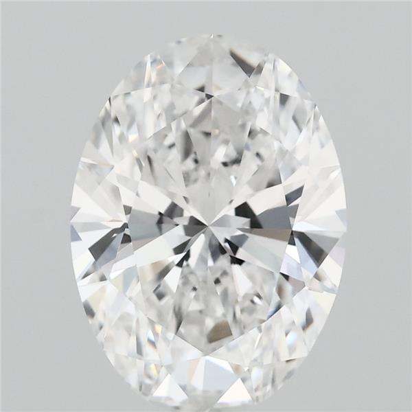 3.34ct Oval E VVS1 Lab Created Diamond