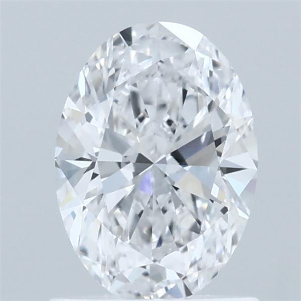 1.02ct Oval D VVS2 Lab Created Diamond