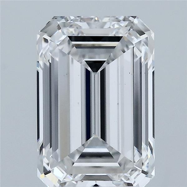 3.01ct Emerald D VS1 Lab Created Diamond