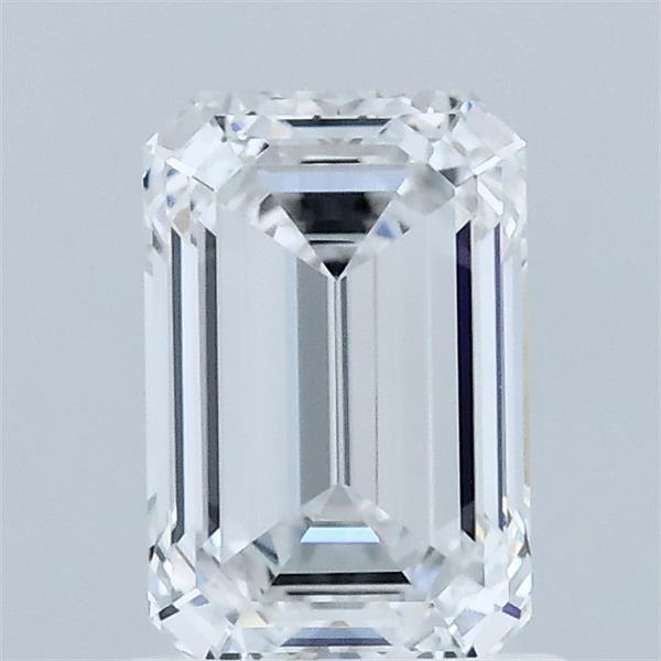 1.26ct Emerald D VVS2 Lab Created Diamond