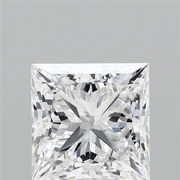 3.03ct Princess E VS1 Lab Created Diamond