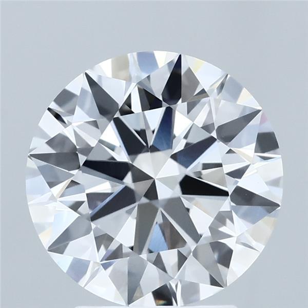 3.06ct Round D VVS1 Lab Created Diamond