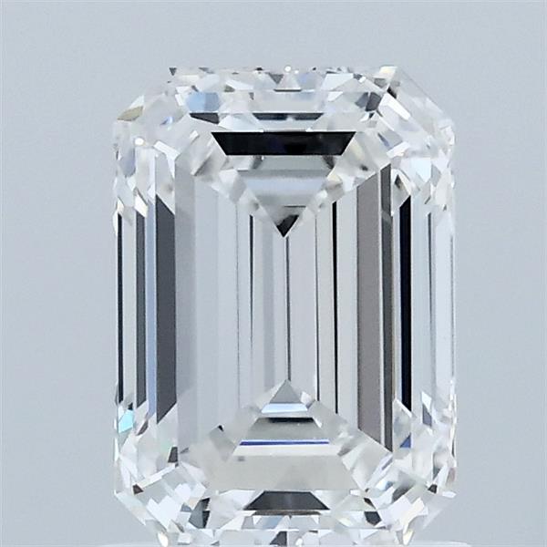 1.39ct Emerald E VVS2 Lab Created Diamond