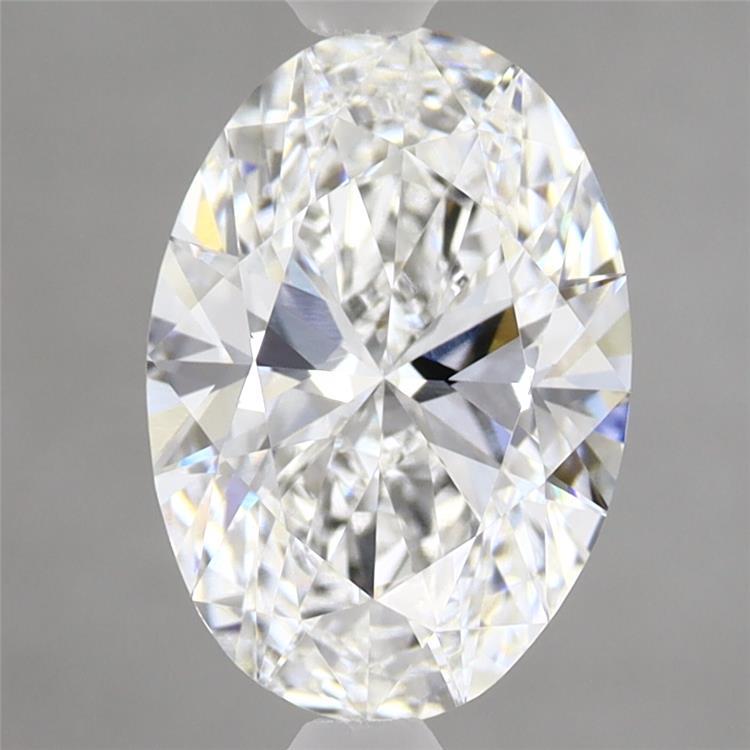 2ct Oval E VVS1 Lab Created Diamond