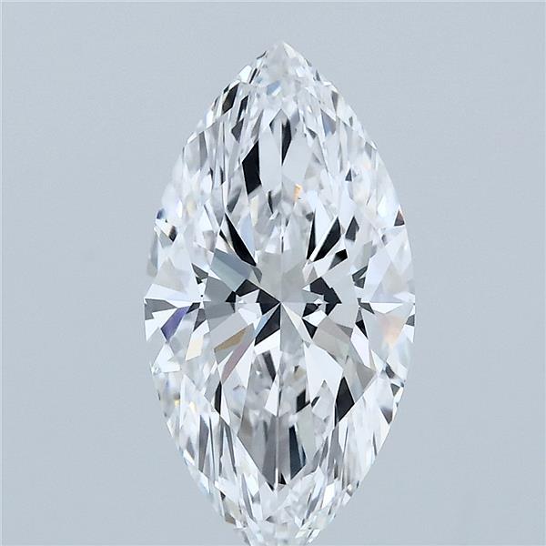 2.09ct Marquise D VVS2 Lab Created Diamond