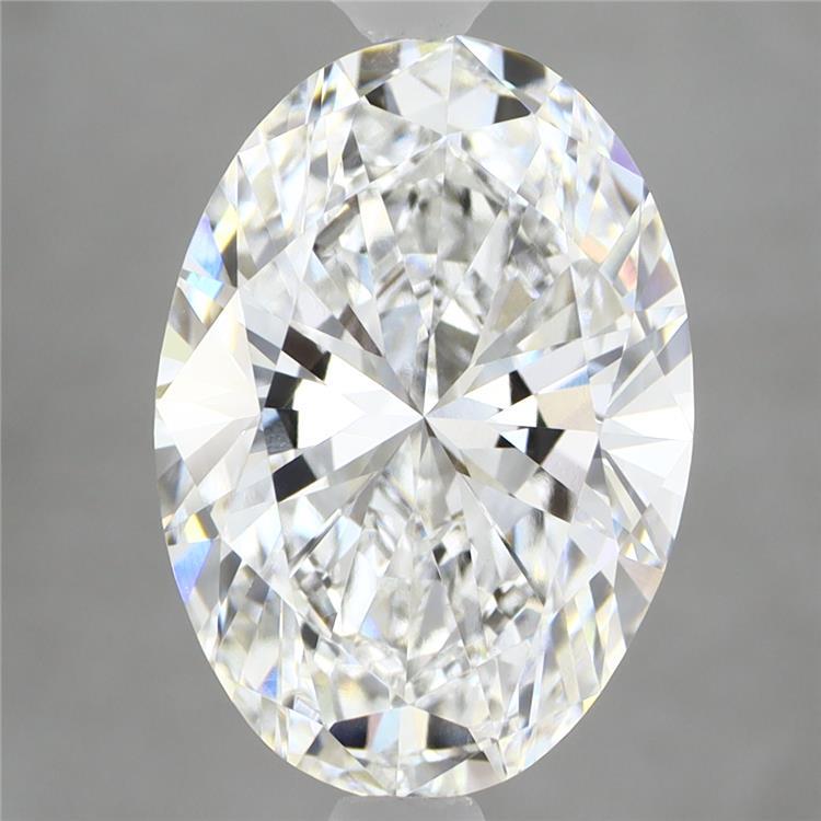 4.93ct Oval E VVS2 Lab Created Diamond