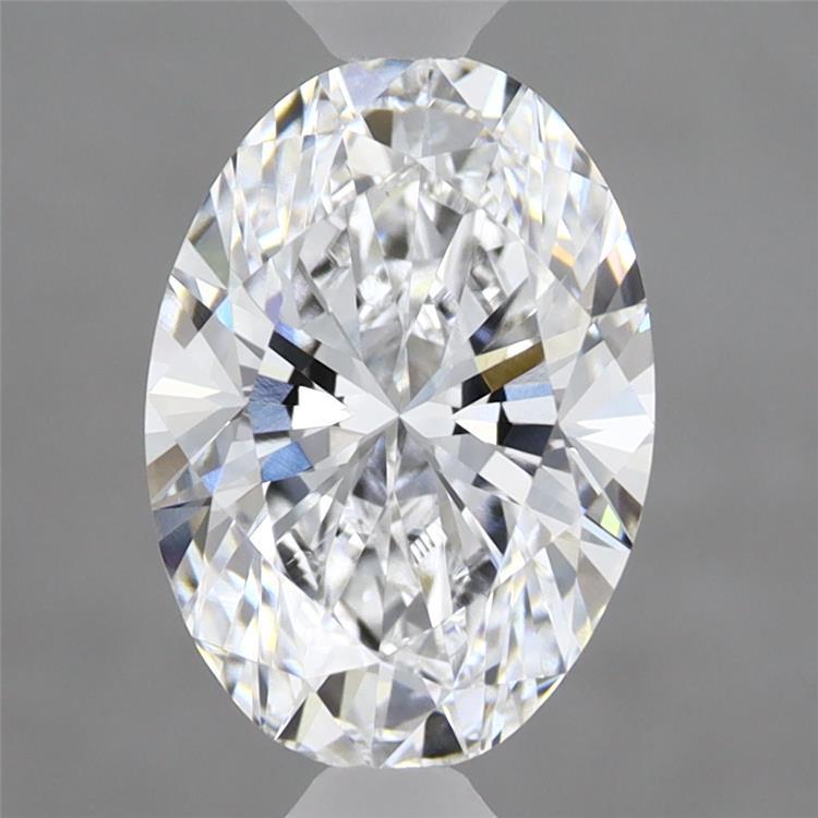 2.03ct Oval D VVS2 Lab Created Diamond