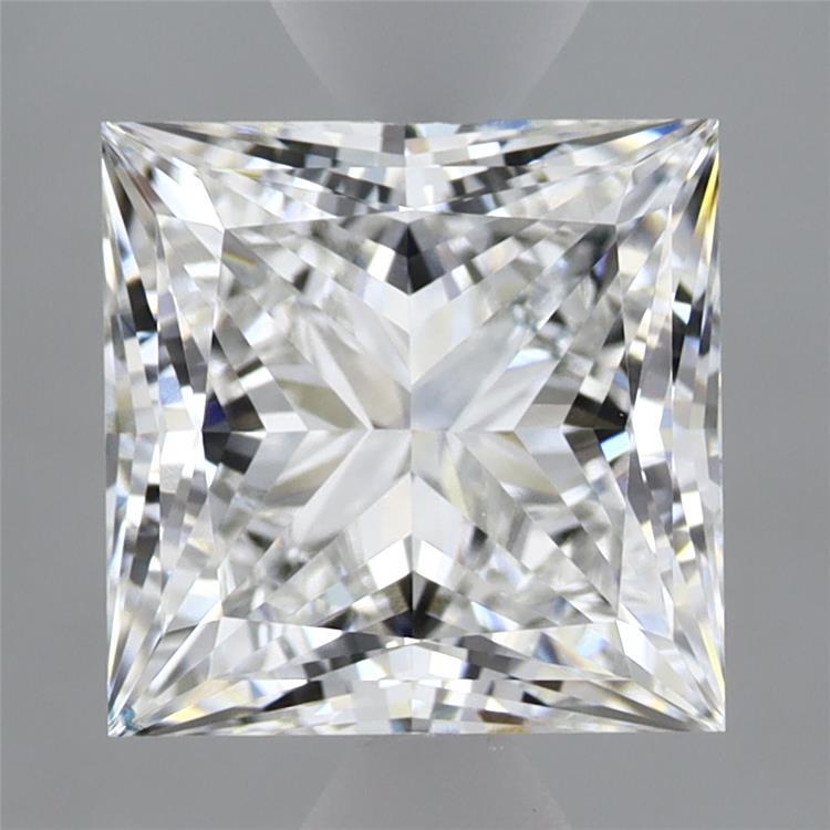 3.04ct Princess E VVS1 Lab Created Diamond