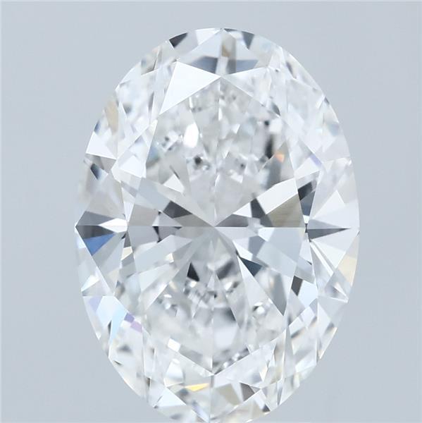 3.5ct Oval E VS1 Lab Created Diamond