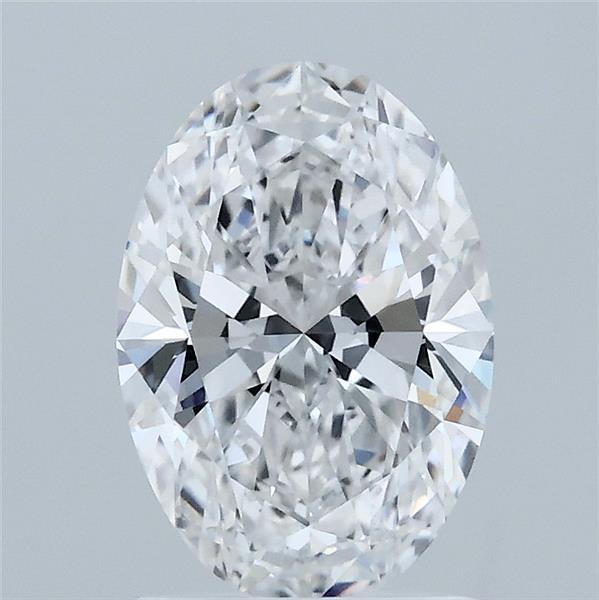 1.5ct Oval E VVS2 Lab Created Diamond