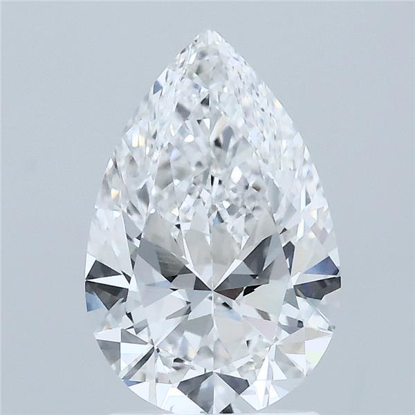 2ct Pear E VVS2 Lab Created Diamond