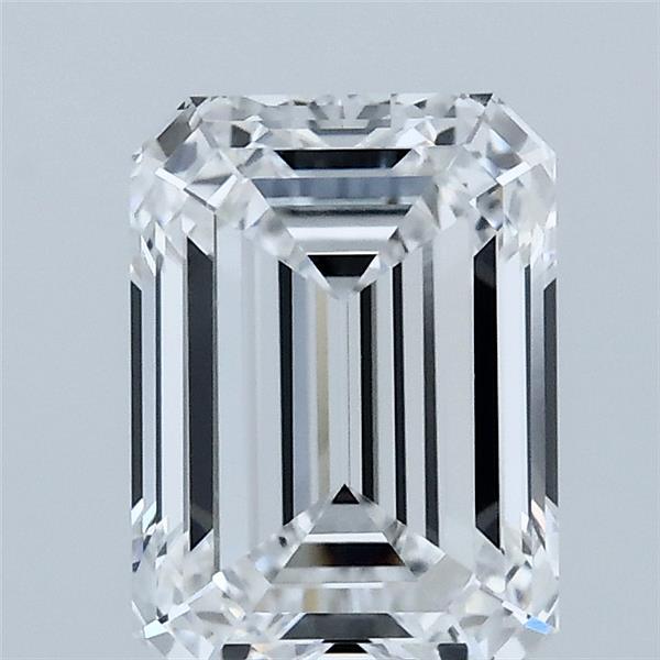 2.03ct Emerald D VVS2 Lab Created Diamond