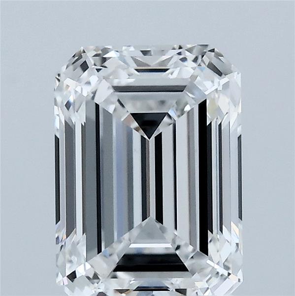 2.03ct Emerald D VVS2 Lab Created Diamond
