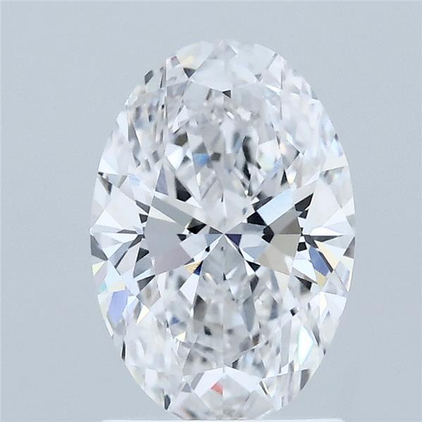 1.55ct Oval E VVS2 Lab Created Diamond