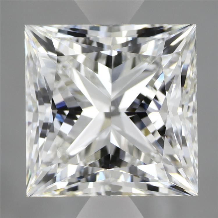 4.68ct Princess E VVS2 Lab Created Diamond