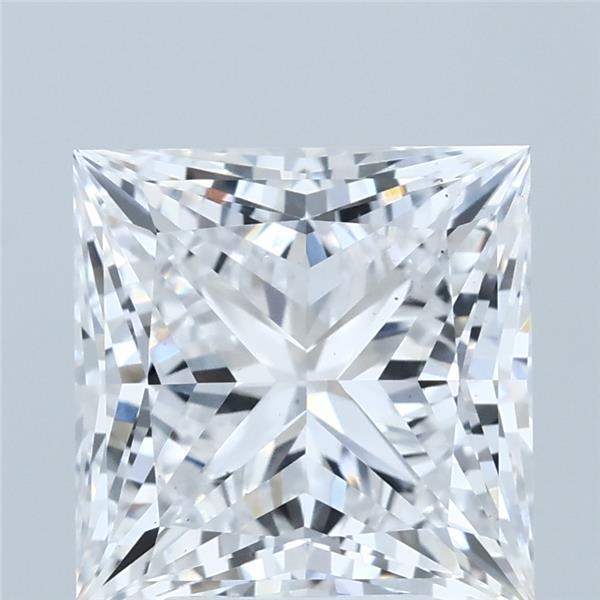 4.07ct Princess D VS2 Lab Created Diamond