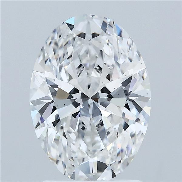 2.1ct Oval E VS2 Lab Created Diamond