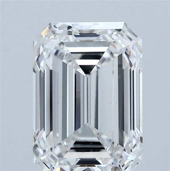 2.5ct Emerald E VS1 Lab Created Diamond