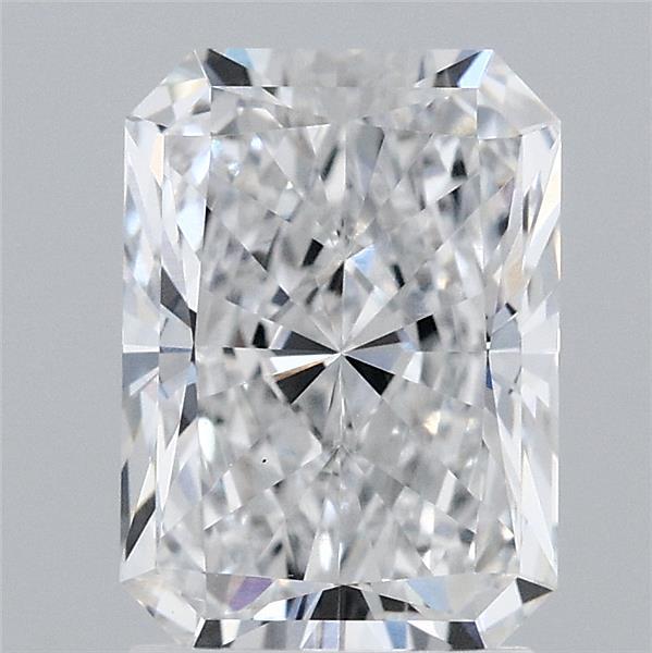 2.11ct Radiant D VS1 Lab Created Diamond