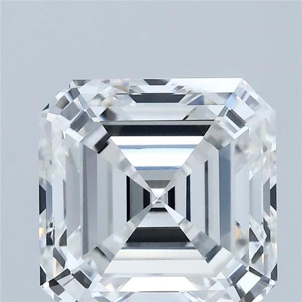 3.1ct Asscher E VVS2 Lab Created Diamond