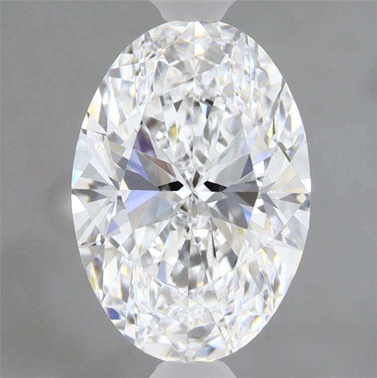 2.03ct Oval D VVS2 Lab Created Diamond