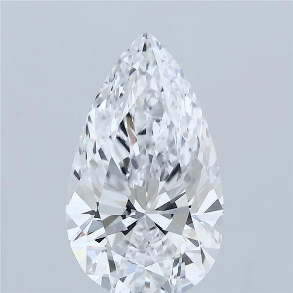 1.56ct Pear D VVS2 Lab Created Diamond