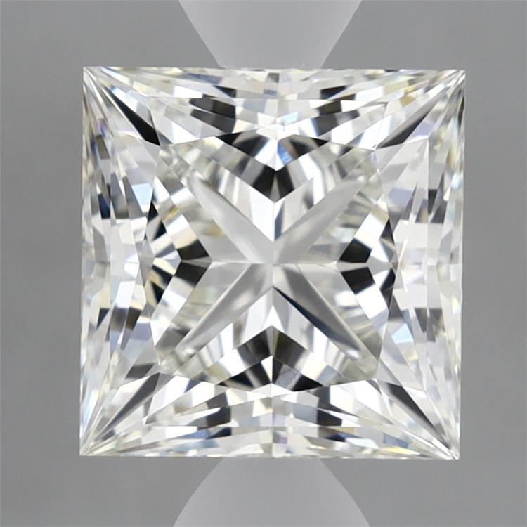 3.02ct Princess G VVS2 Lab Created Diamond