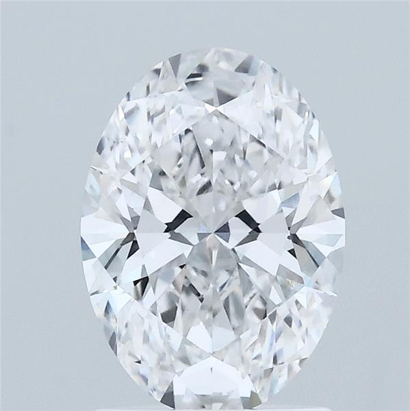 1.5ct Oval D VS1 Lab Created Diamond