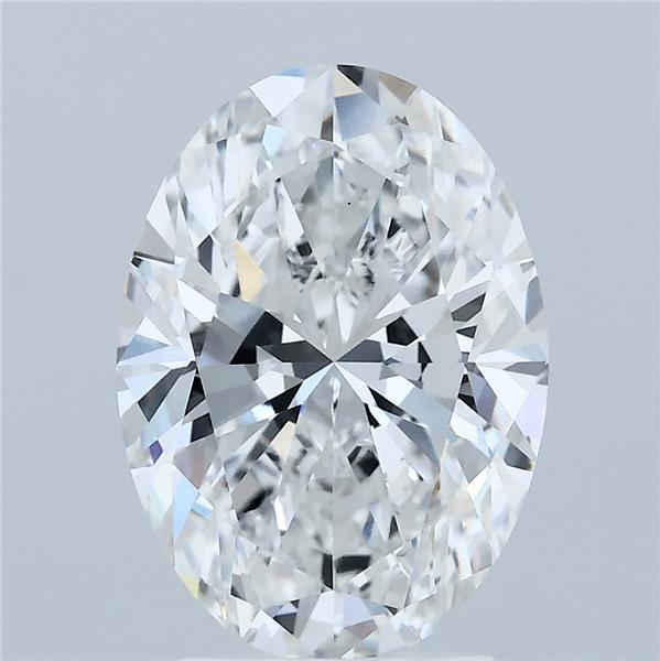 3.01ct Oval E VS1 Lab Created Diamond