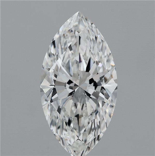 6.57ct Marquise F VVS2 Lab Created Diamond