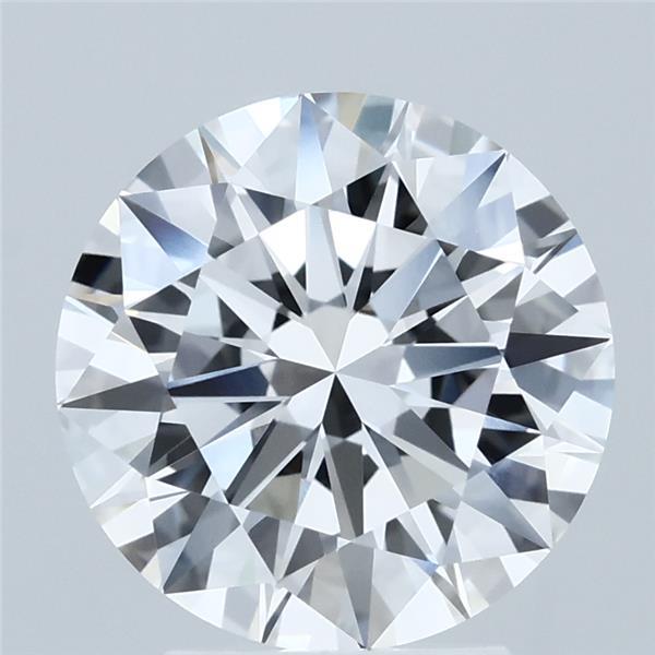 3.21ct Round D VVS2 Lab Created Diamond