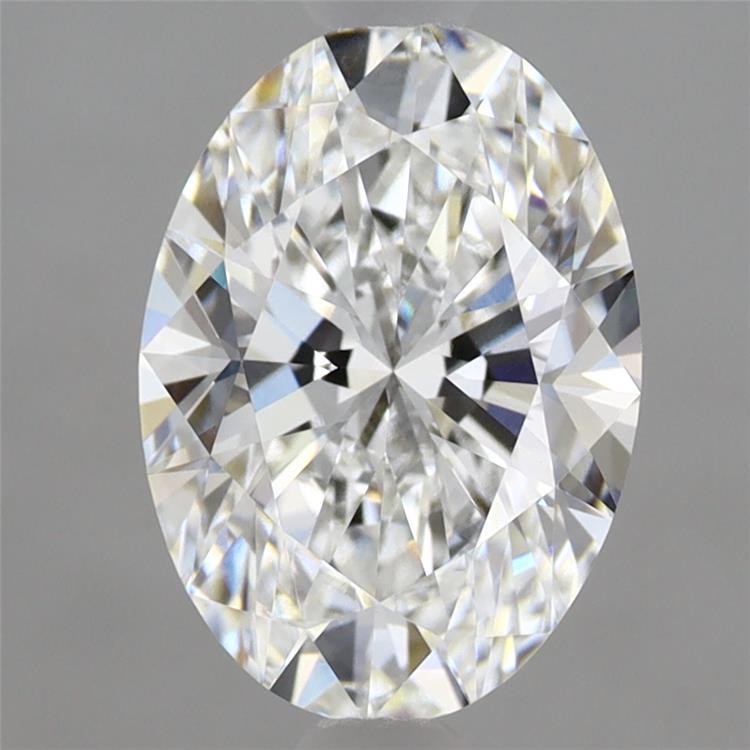 2.1ct Oval D VVS2 Lab Created Diamond