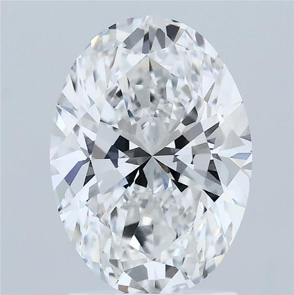 2.01ct Oval E VVS2 Lab Created Diamond