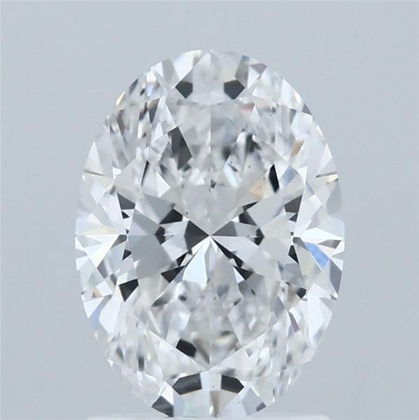 1.6ct Oval E VS1 Lab Created Diamond