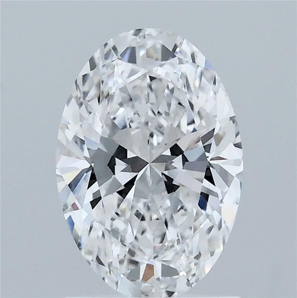 1.38ct Oval D VVS2 Lab Created Diamond