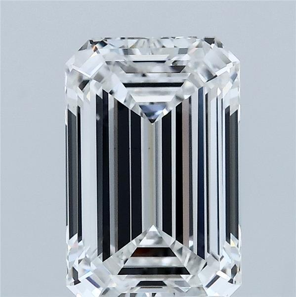2.1ct Emerald E VS1 Lab Created Diamond