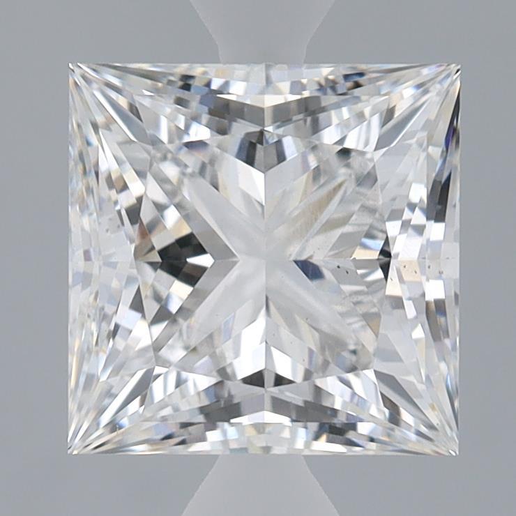 2.81ct Princess E VS1 Lab Created Diamond