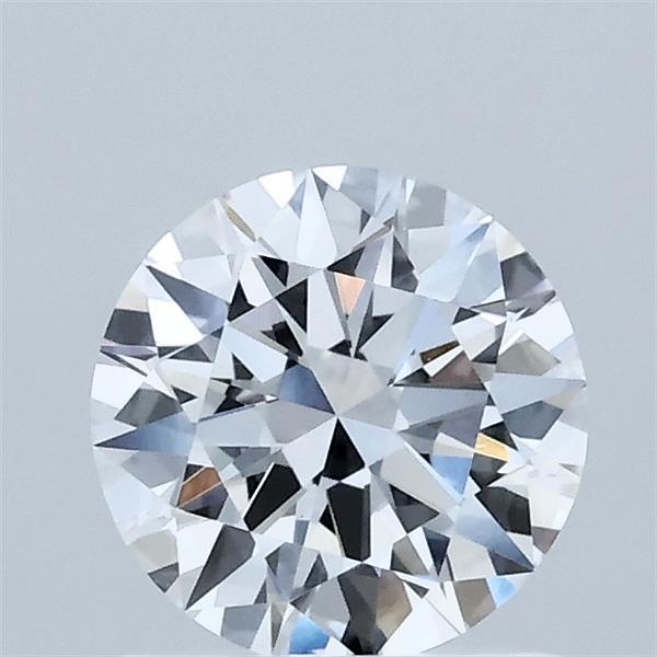 1ct Round D VVS2 Lab Created Diamond