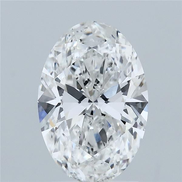 2.02ct Oval E VVS1 Lab Created Diamond