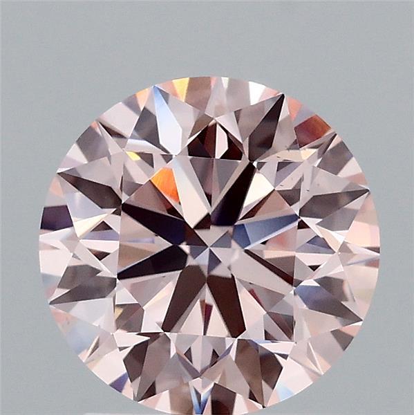 2.05ct Round FANCY INTENSE PINK VS1 Lab Created Diamond