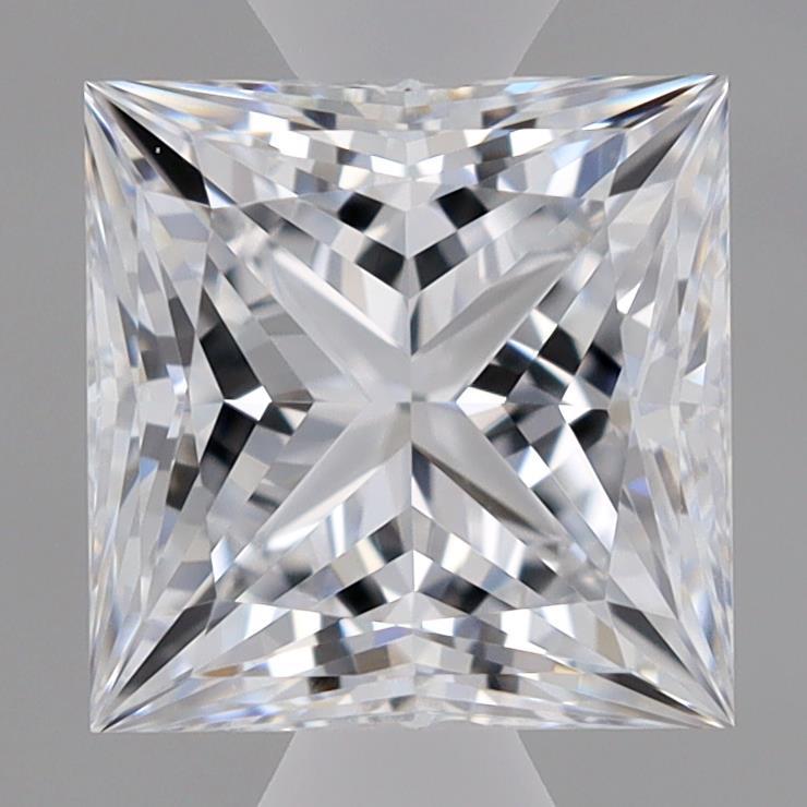 1.07ct Princess D IF Lab Created Diamond