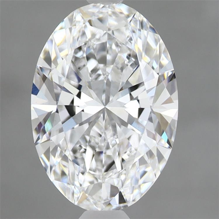 1.92ct Oval D VVS2 Lab Created Diamond