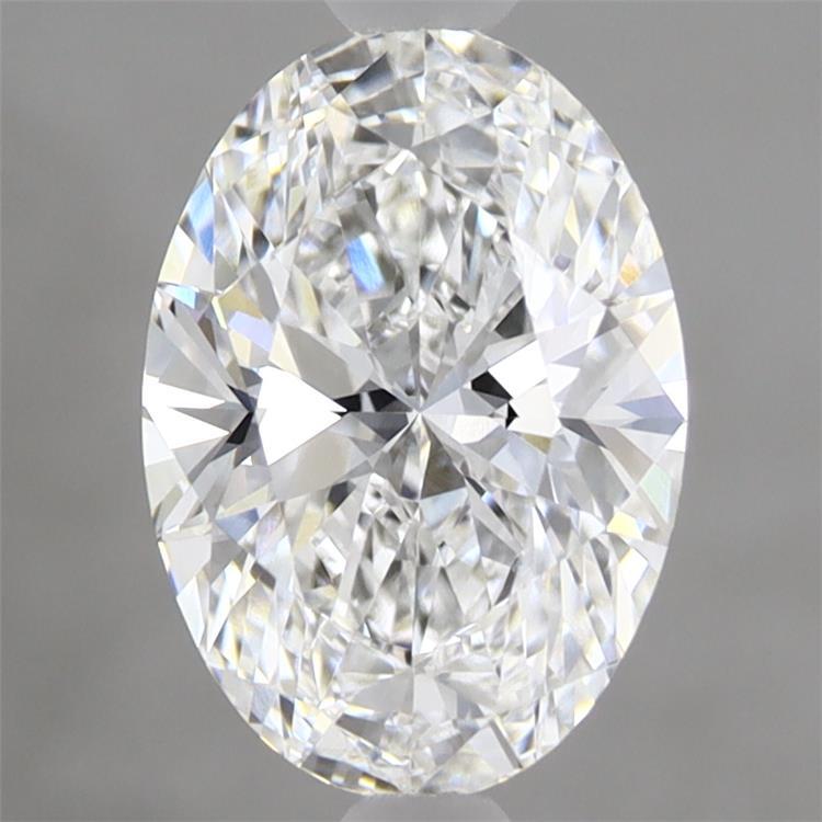 1.67ct Oval D VVS2 Lab Created Diamond