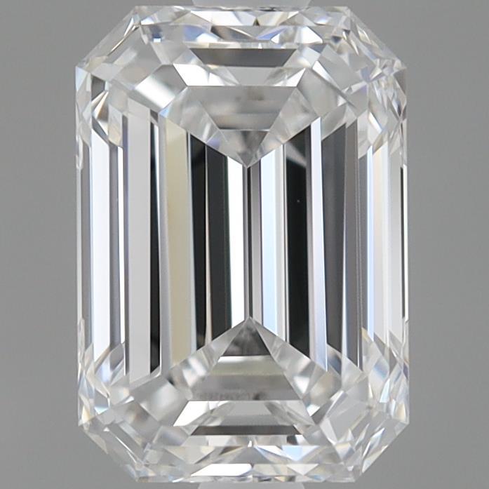 0.98ct Emerald E VVS2 Lab Created Diamond