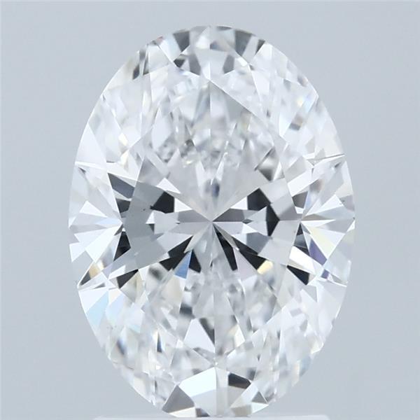 2.02ct Oval D VVS2 Lab Created Diamond