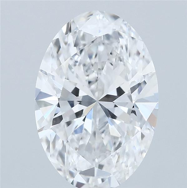 2.2ct Oval D VVS1 Lab Created Diamond
