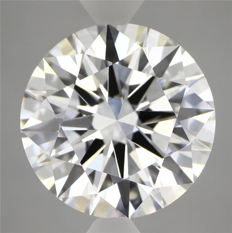 5.26ct Round F VVS2 Lab Created Diamond